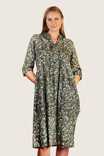 Load image into Gallery viewer, Chini Cotton Leaf Dress - CHLD