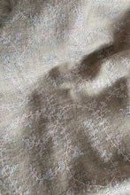 Load image into Gallery viewer, Pashmina Embroidered Scarf - natural