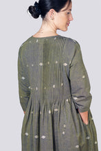 Load image into Gallery viewer, Cotton Cicadi Jamdani Dress - CIJD