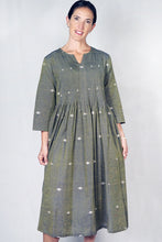 Load image into Gallery viewer, Cotton Cicadi Jamdani Dress - CIJD