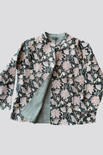 Load image into Gallery viewer, Cotton Quilted Long Jacket - forest CLQJ-F