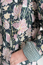 Load image into Gallery viewer, Cotton Quilted Long Jacket - forest CLQJ-F