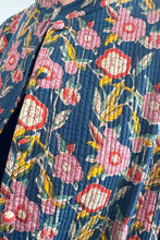 Load image into Gallery viewer, Cotton Quilted Long Jacket - multi CLQJ-M