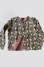 Load image into Gallery viewer, Cotton Quilted Jacket - black COQJ-B