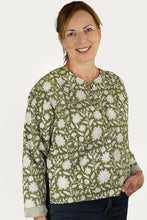 Load image into Gallery viewer, Cotton Quilted Jacket - olive COQJ-L