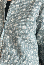 Load image into Gallery viewer, Cotton Quilted Jacket - grey COQJ-G