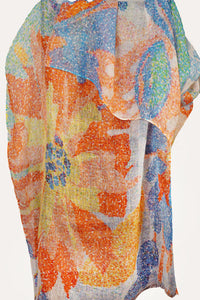 Linen Scarf Pointillist - LPOI