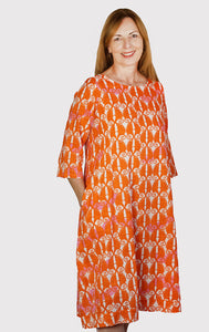 Lypin Wave Cotton Dress - LYWD-O