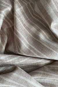 Pashmina Striped Scarf - natural