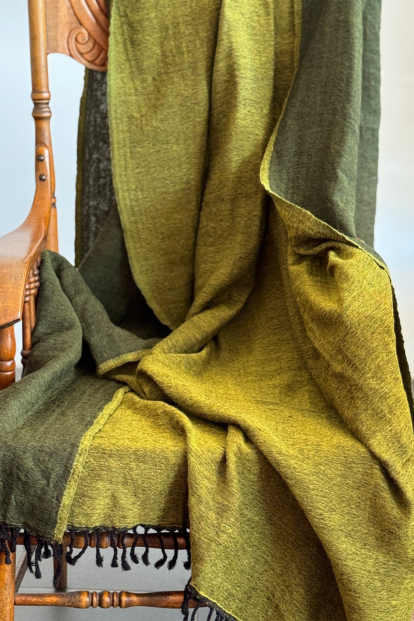 Merino Wool Throw - Cool Reversible - REV-G