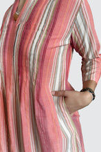 Load image into Gallery viewer, Rini Cotton Stripe Dress - RINI-S