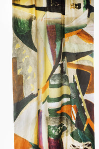 Silk Scarf Abstract Strokes - SABT