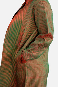 Silk Quilted Coat - autumn - SANGAM-G
