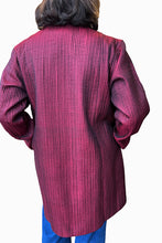Load image into Gallery viewer, Silk Quilted Coat - wine - SANGAM-W