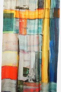 Silk Scarf - Fluid Rectangles - SFLR