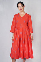 Load image into Gallery viewer, Cotton Skuta Vee Dobby Dress -SKVD-R