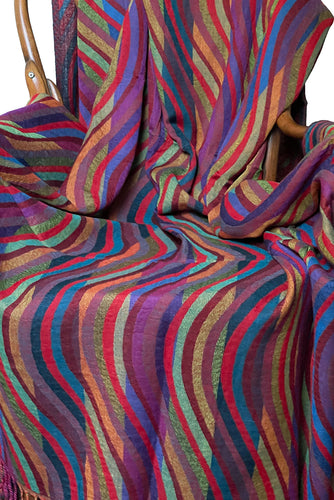 Merino Wool Throw Swirl - SWIRL-M