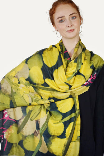 Merino Wool Scarf Acacia - WACA