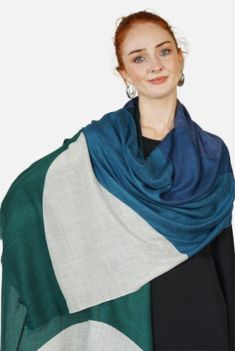 Merino Wool Scarf Overlap - WCOL-C