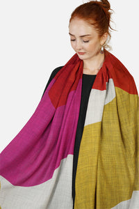 Merino Wool Scarf Overlap WCOL-W