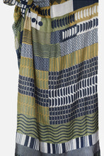 Load image into Gallery viewer, Merino Wool Scarf Patterned Stripes - WCPT