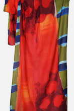 Load image into Gallery viewer, Merino Wool Scarf Painted Bars WPAB
