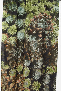 Merino Wool Scarf Succulent WSUC