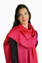 Load image into Gallery viewer, Merino Wool Woven Scarf Semi Block WWSB-F