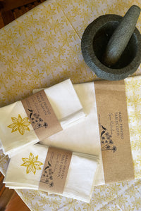 Linen Table Napkins in set of four - Star Anise | LSTA