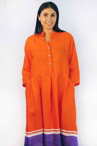 Dashant Linen Dress - DASH-O