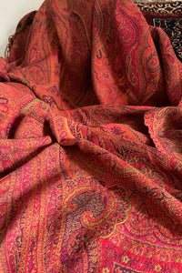 Merino Wool Throw Paisley PAI-M