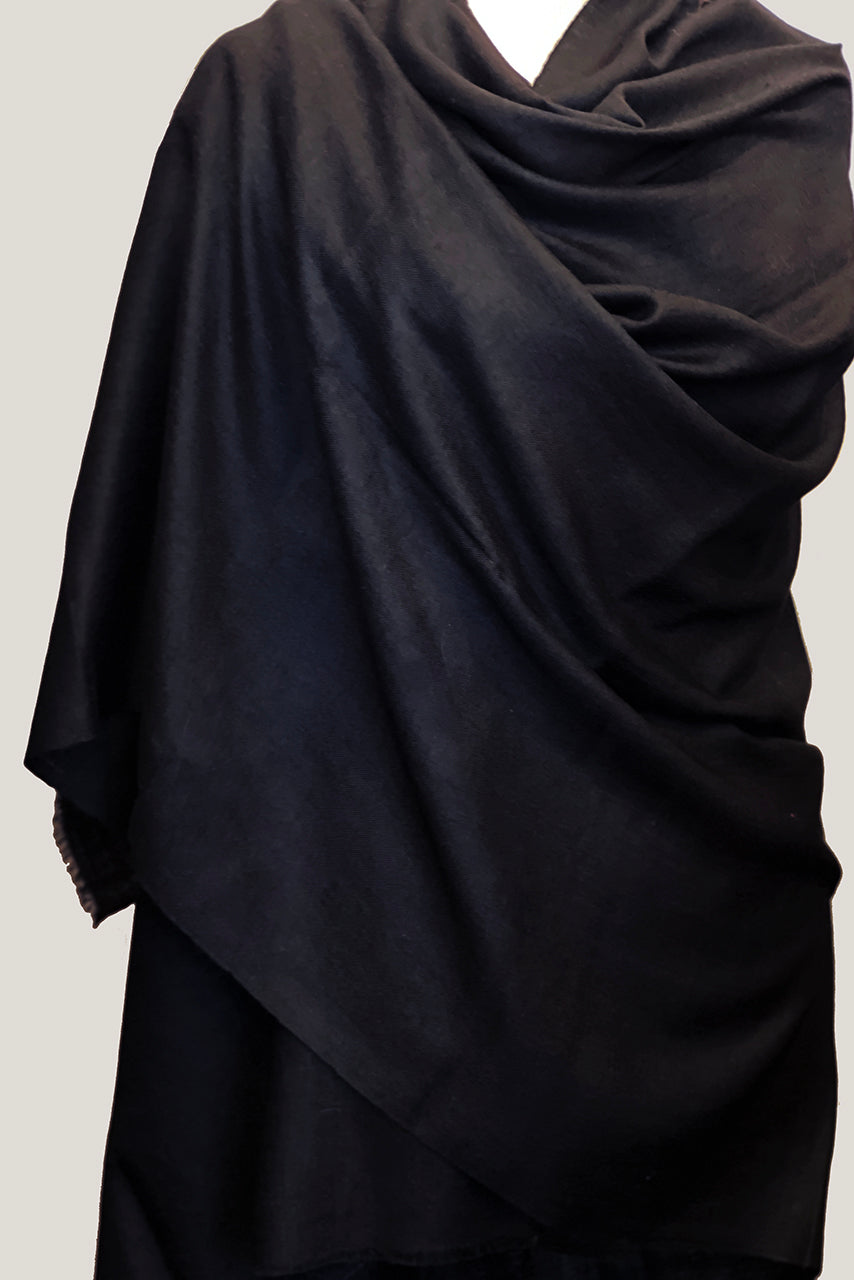 black pashmina